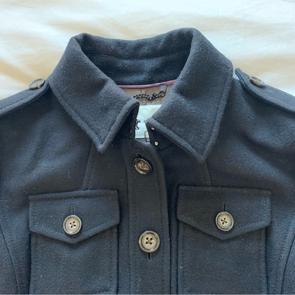 EUC! Banana Republic Italian Wool Coat - Picture 2 of 5